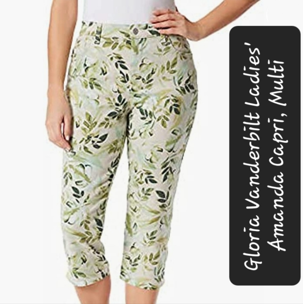 Gloria Vanderbilt Ladies' Amanda Capri, Multi